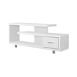 Tv Stand 60 Inch Console Living Room Bedroom Laminate White
