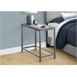 Accent Table Side End Nightstand Lamp Living Room Bedroom Metal Blue