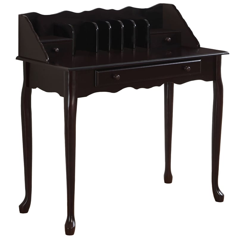 Computer Desk Home Office Laptop Storage Drawers 36