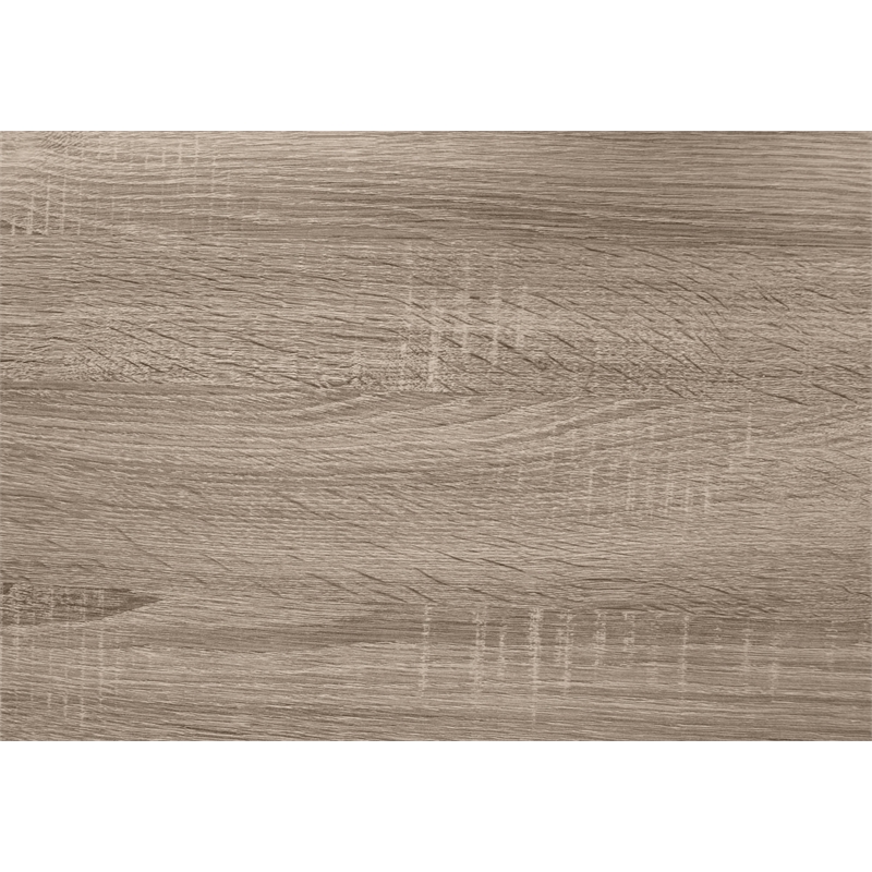 Accent Table C-shaped End Side Snack Living Room Bedroom Laminate Brown