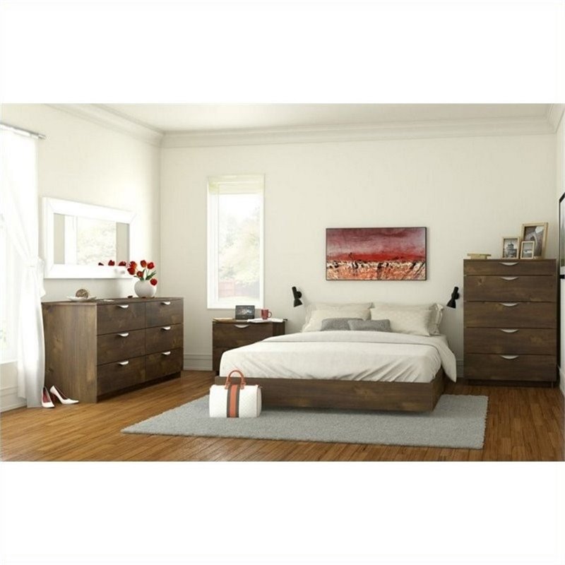 Nexera Nocce 2 Piece Bedroom Set In Truffle 401260 206 Pkg Nexera Nocce 2 Piece Bedroom Set In Truffle