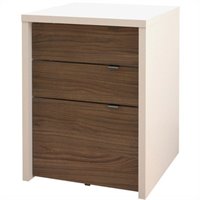 Winsome Halifax 5 Drawer Wood Mobile Storage Cabinet In White 10519