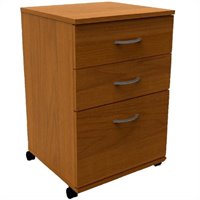 Cappuccino Skylar 3-drawer Mobile File Cabinet Details about   Coaster Home Furnishings CO