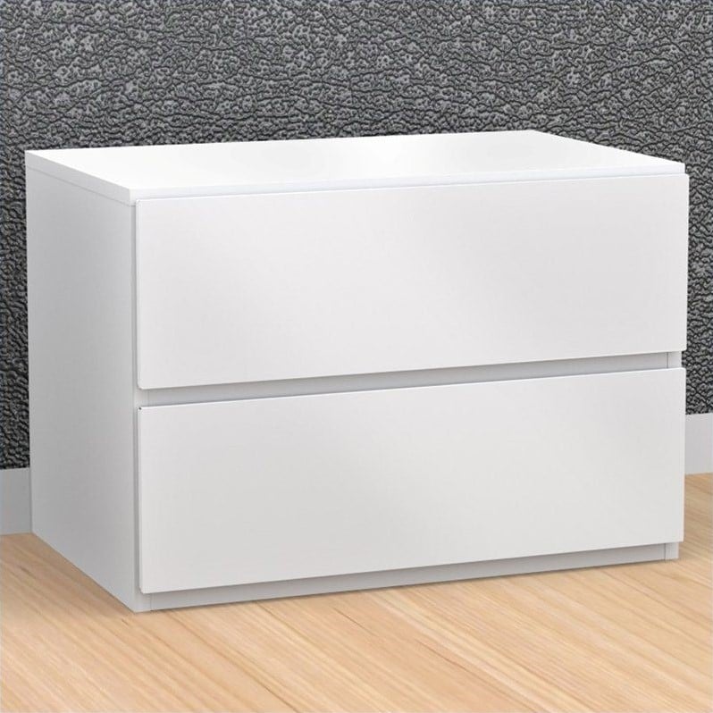 Nexera 222203 Nightstand 1 Drawer White 222203