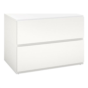 Nexera 222203 Wood Nightstand 1-Drawer White