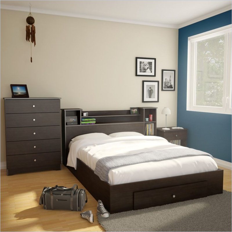 Pocono 4 Piece Full Bedroom Set in Espresso 400583SET