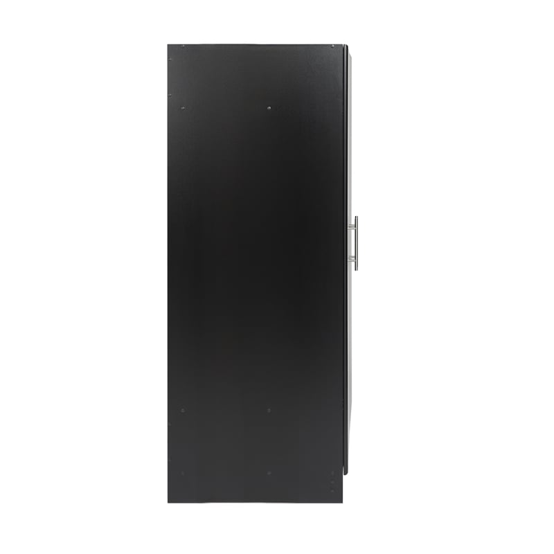 Prepac Elite 32 in. 2-Shelf Engineered Wood Wardrobe Armoire in Black