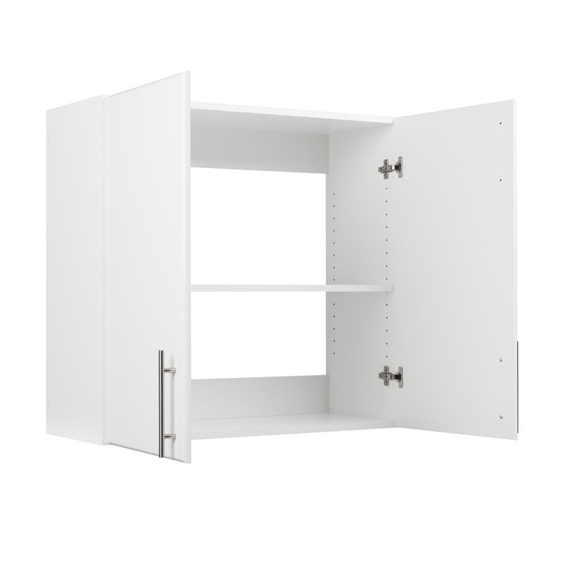 Prepac Elite 32 in. 1-Shelf Engineered Wood Wall Cabinet in White
