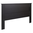 Prepac King Flat Panel Headboard in Black