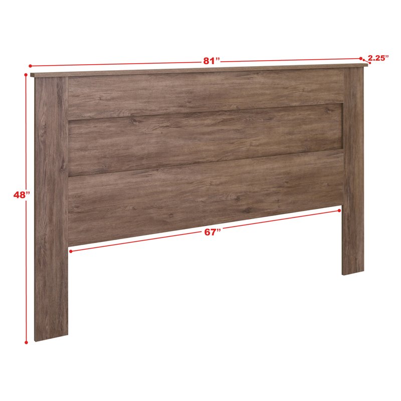 Prepac king flat panel headboard discount
