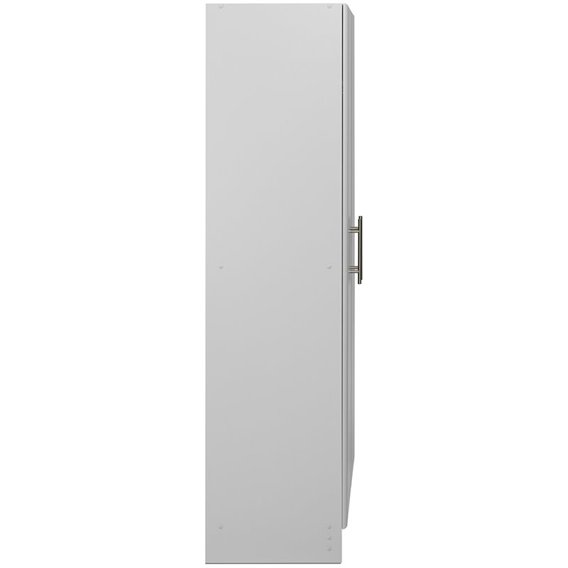 Prepac Elite 32 in. Stackable Wall Cabinet Light Gray