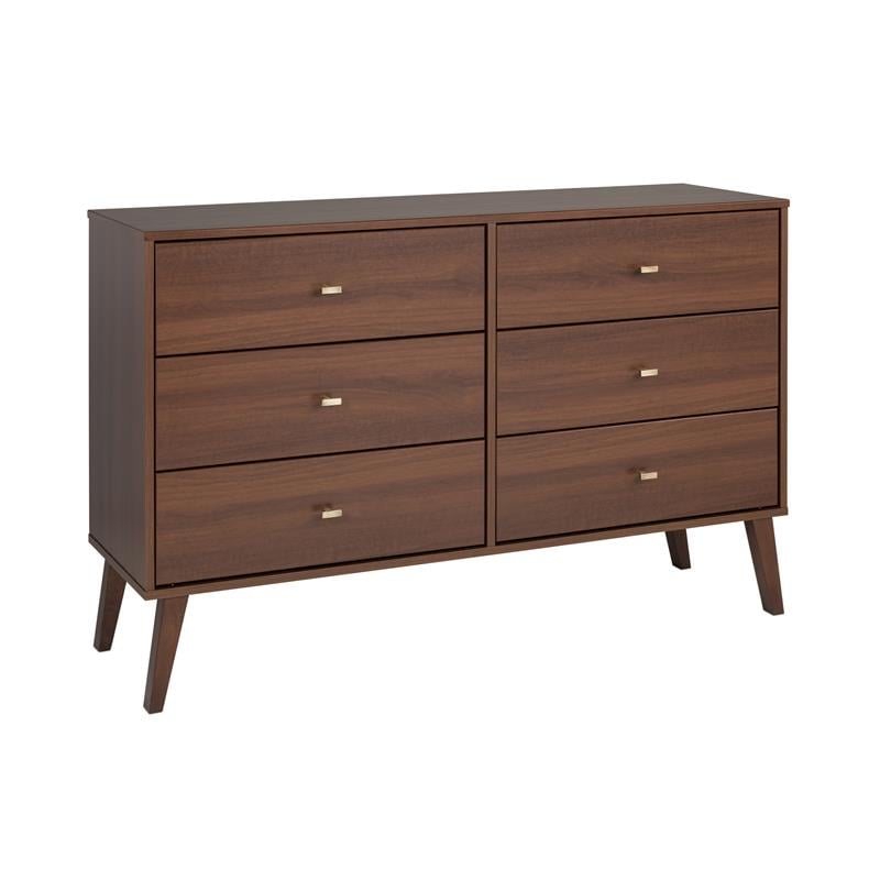 Prepac milo mid century modern deals dresser