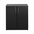 Prepac Elite Black Engineered Wood Storage Cabinet Set F - 4 pc