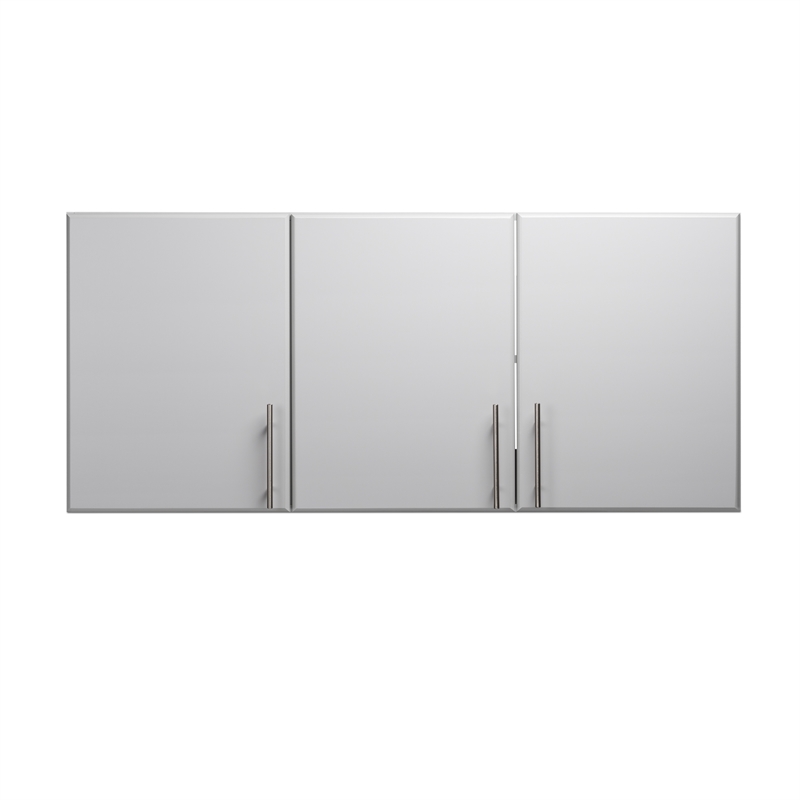 Prepac Elite 54 inch Light Gray Engineered Wood Wall Cabinet
