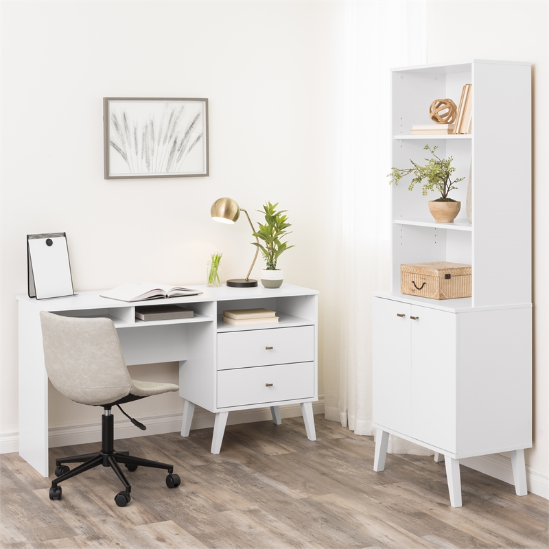 Prepac Tall Bookcase - White