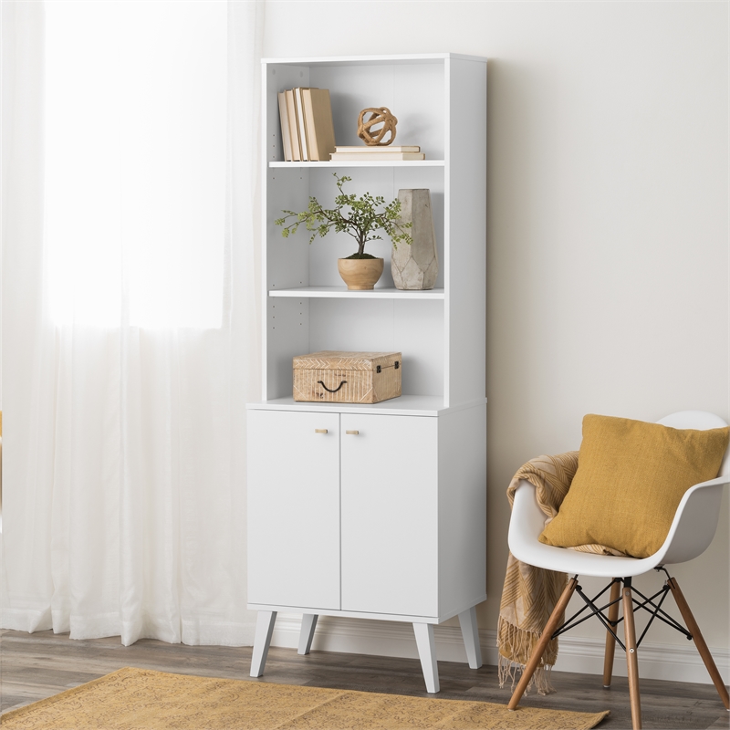 Prepac Tall Bookcase - White