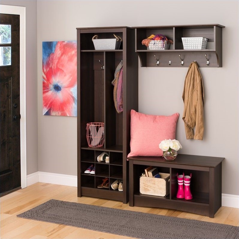 small entryway wall organizer