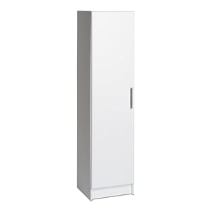 Prepac Elite 65 in. Engineered Wood Narrow Storage Cabinet in White