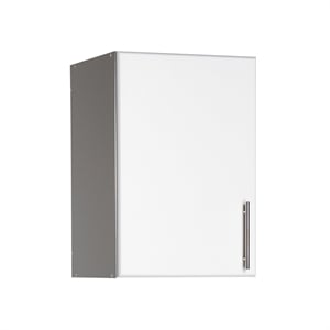 Prepac Elite Storage 16&quot Topper & Wall Cabinet with 1 door