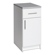 Prepac Elite 16 in. 1-Drawer Engineered Wood Base Storage Cabinet in White