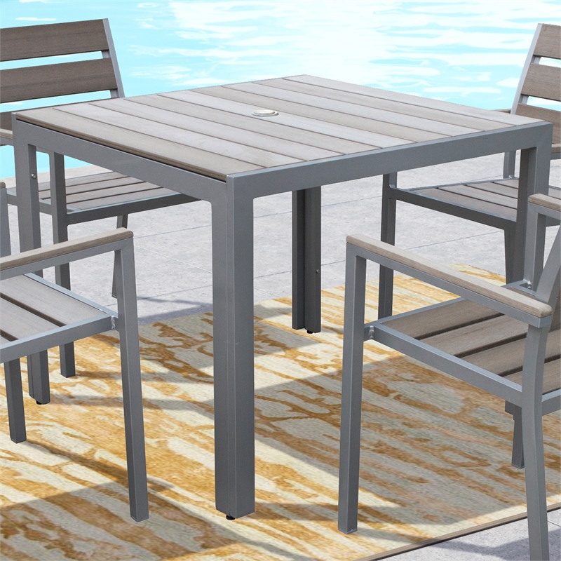 36 square outdoor table