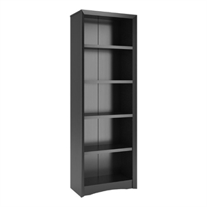 mer-1087 corliving quadra 5 shelf bookcase