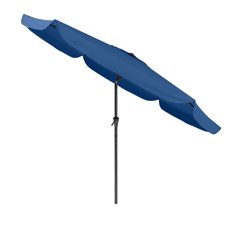 Corliving Tilting Patio Umbrella In Cobalt Blue Ppu 290 U