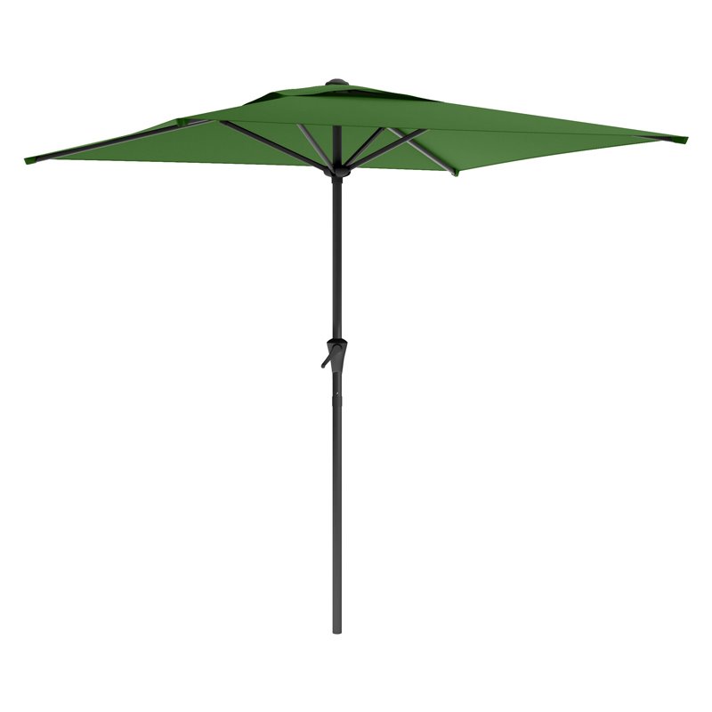 Corliving Square Patio Umbrella In Forest Green 776069982792 Image Is Loading Corliving Square Patio Umbrella In Forest Green