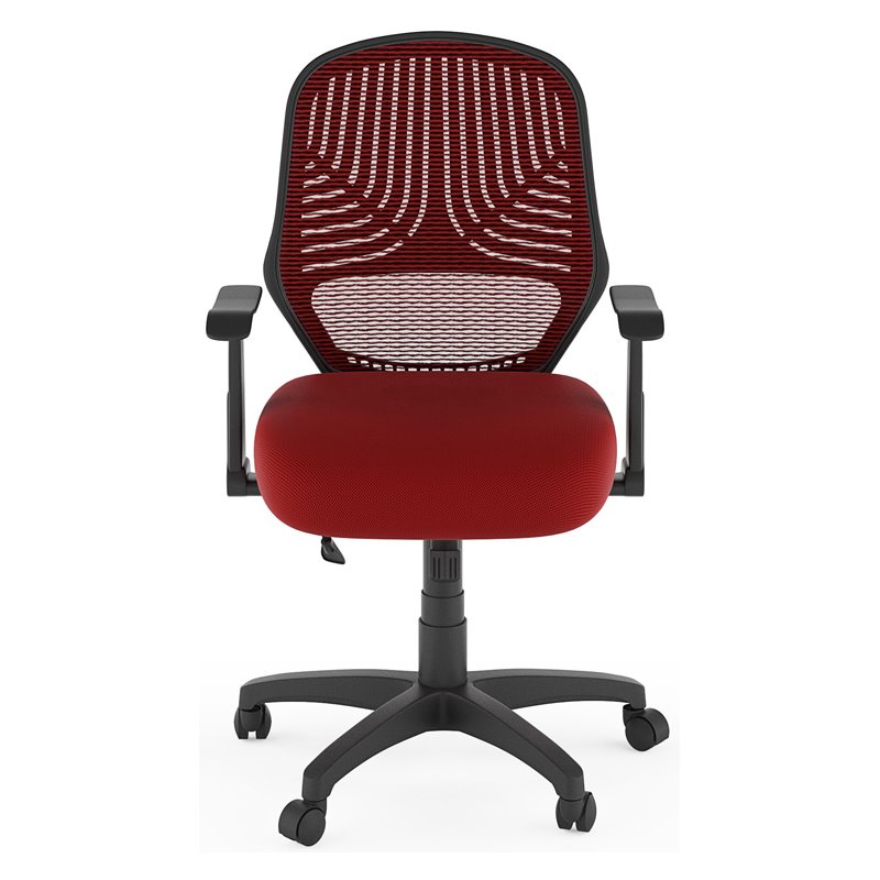 Red Mesh Office Chair 776069983973 eBay