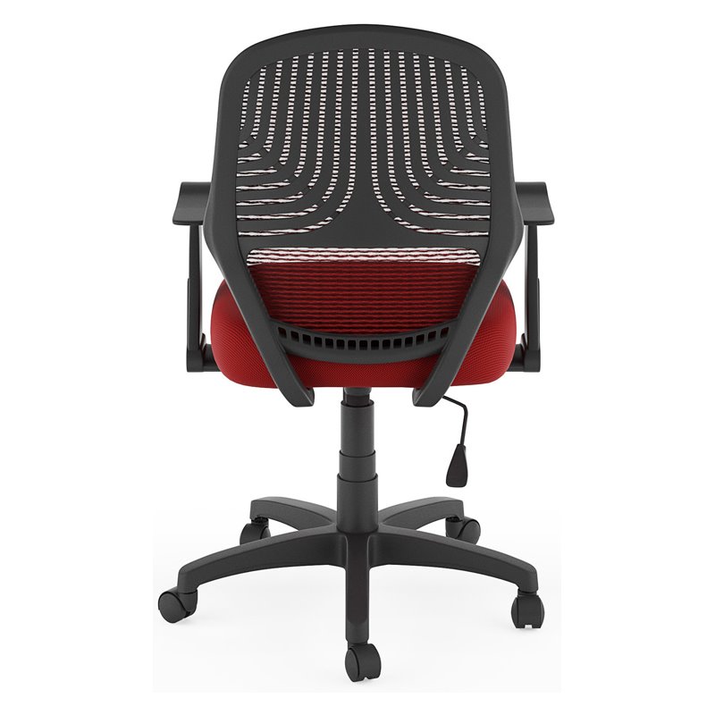 Red Mesh Office Chair 776069983973 eBay