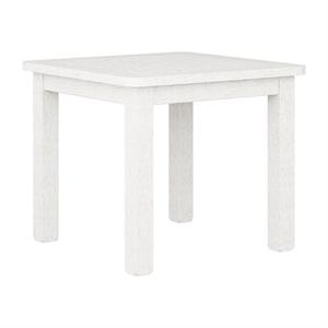corliving miramar white washed wood outdoor side table