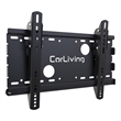 CorLiving Fixed Black Heavy-Duty Metal Wall Mount for TVs up to 28