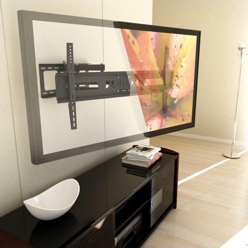 CorLiving Full Motion Flat Panel Wall Mount for 32.