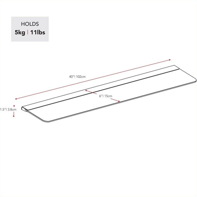 Sound Bar Wall Shelf MCS408S