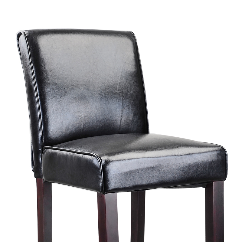 Corliving antonio height 2024 barstool bonded leather