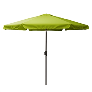 CorLiving 200 Series Lime Green Fabric 10ft Round Tilting Market Patio Umbrella