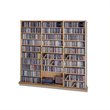 Leslie Dame 64" Triple Wall Media Storage Rack - CDV-1500X