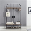 Boraam Wood Annie Hall Tree in Natural and Gray Finish