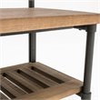Boraam Wood Annie Hall Tree in Natural and Gray Finish
