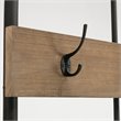 Boraam Wood Annie Hall Tree in Natural and Gray Finish