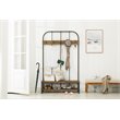 Boraam Wood Annie Hall Tree in Natural and Gray Finish