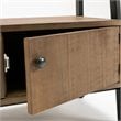 Boraam Wood Carlton Hall Tree in Natural and Black Finish