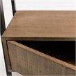 Boraam Wood Carlton Hall Tree in Natural and Black Finish