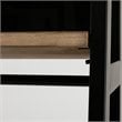 Boraam Wood Carlton Hall Tree in Natural and Black Finish