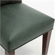 Boraam Wood Bolton Dining Chair in Green and Gray Finish (Set of 2)