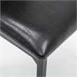 Boraam Metal Arjen Dining Chairs in Black Finish Set of 4