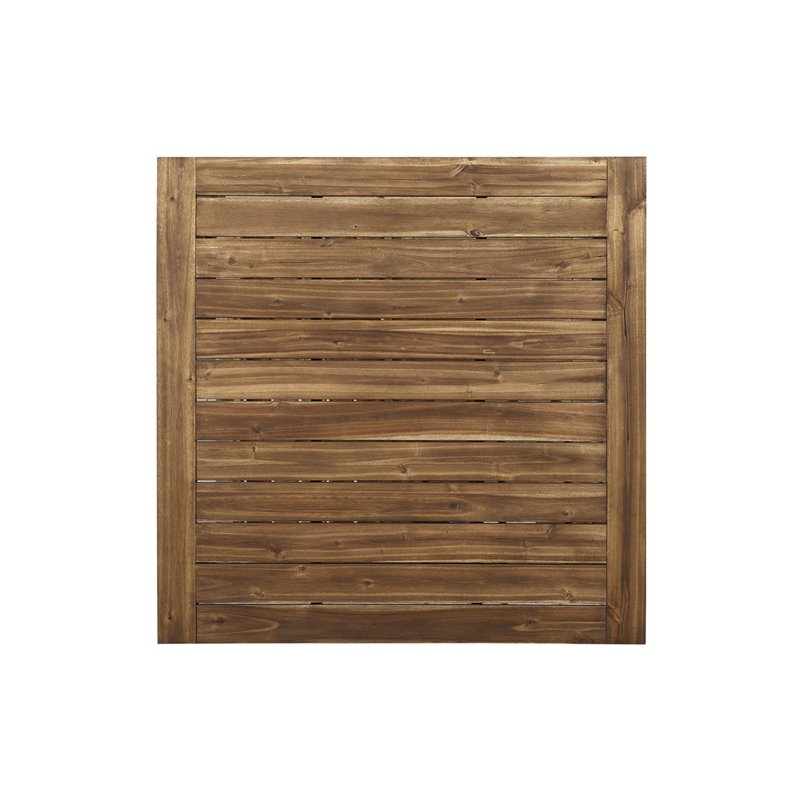 Boraam Wood Brookville Counter Height Dining Table in Natural Finish