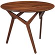 Boraam Wood Sydney Adjustable Table in Chestnut Wire-Brush Finish