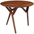 Boraam Wood Sydney Adjustable Table in Chestnut Wire-Brush Finish
