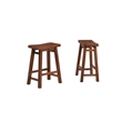 Boraam Wood Sonoma Pub Set in Chestnut Wire-brush finish